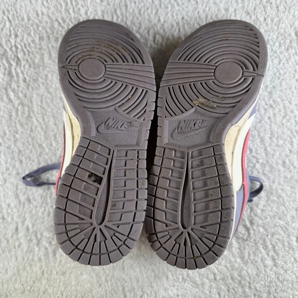 Size 8.5 - Women's Nike Dunk Low Indigo Haze Purple Pink Sneakers Shoe White